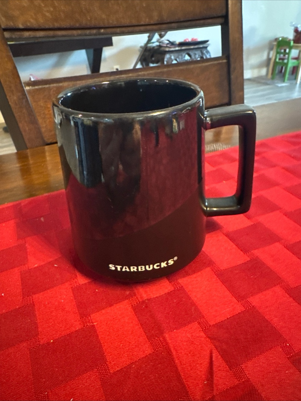 Starbucks Black Ceramic Coffee Mug